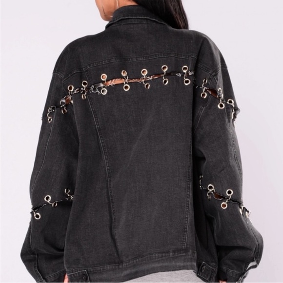 Jean Ripped Jacket - Picture 2 of 2